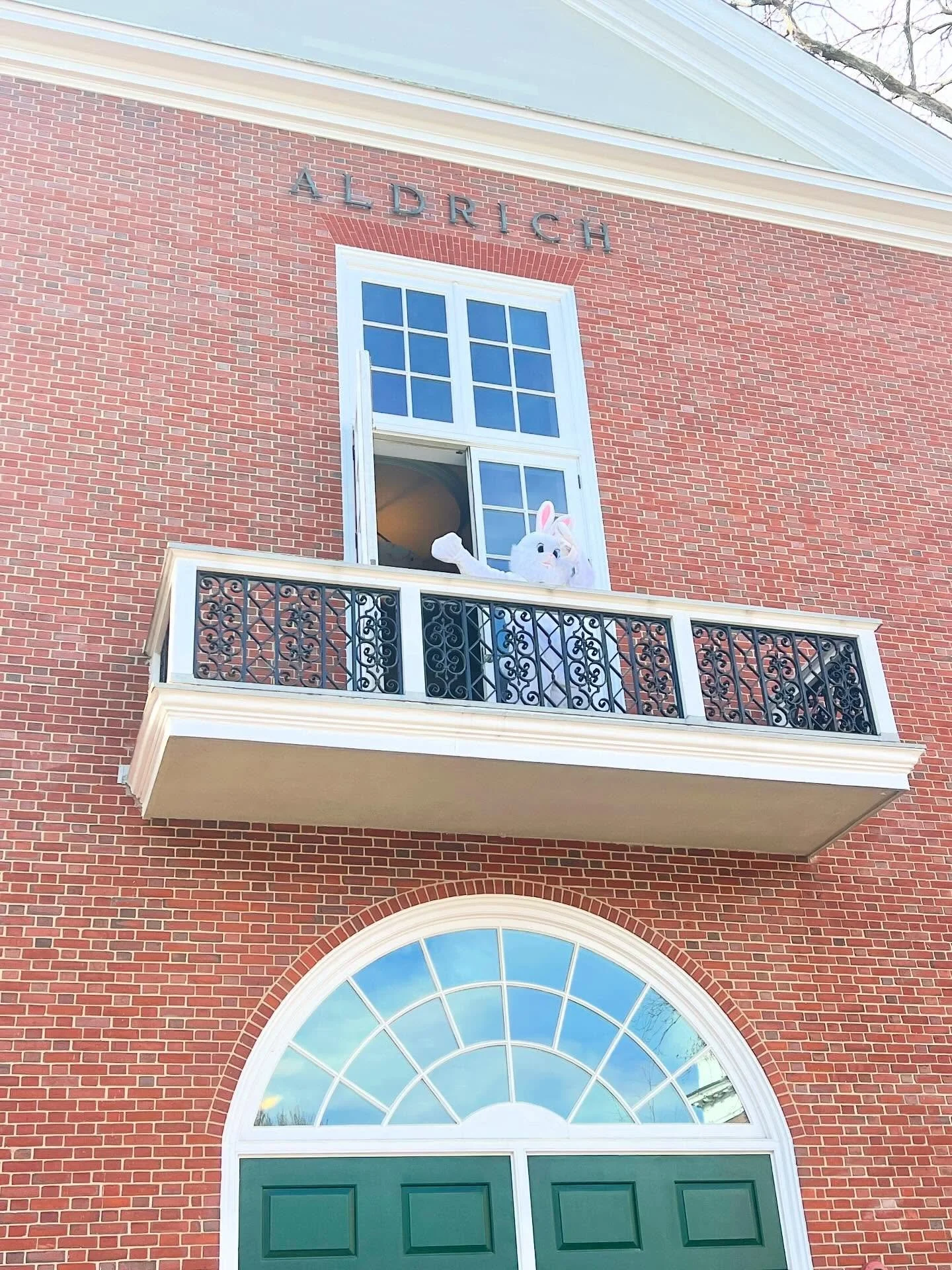 The Easter Bunny stopped by Crimson Parents Egg Hunt 🐰🐣🥕🍬💛🌷