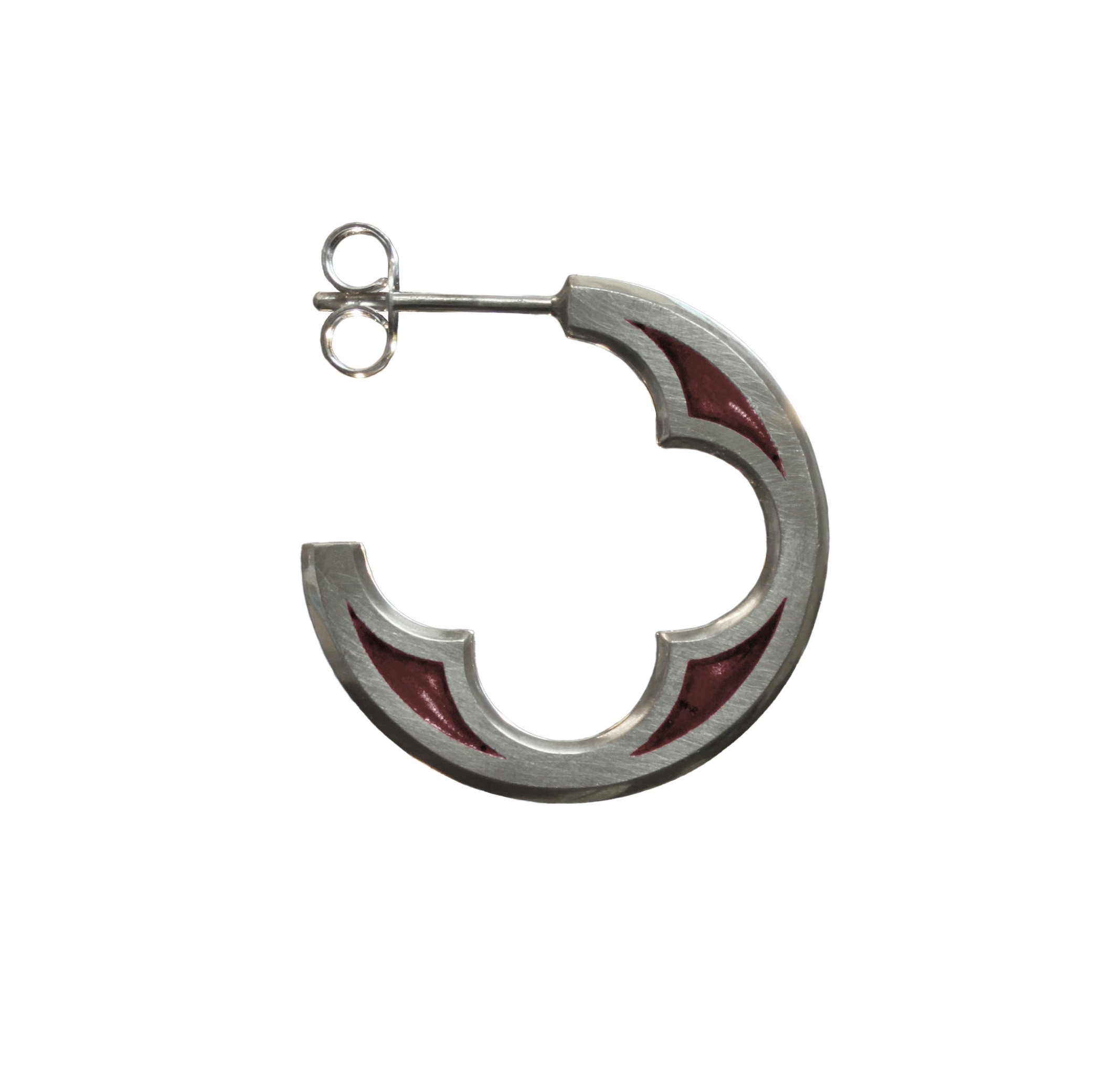 Cathedral Hoop Earrings