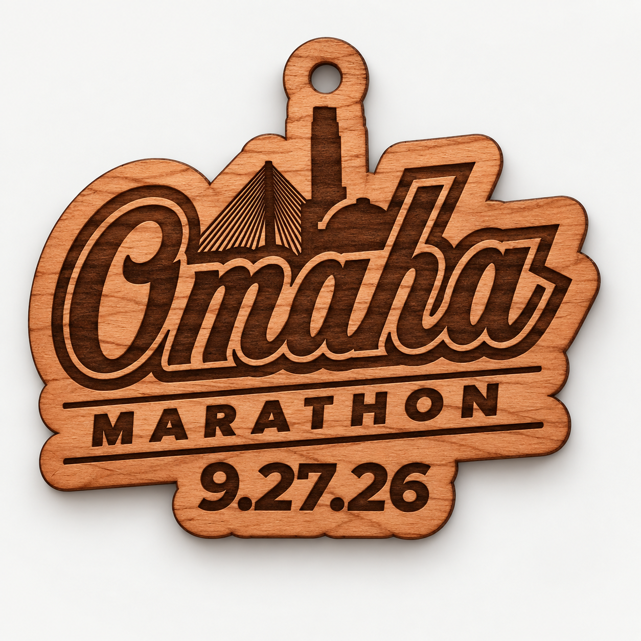 Cherry Marathon Ornament