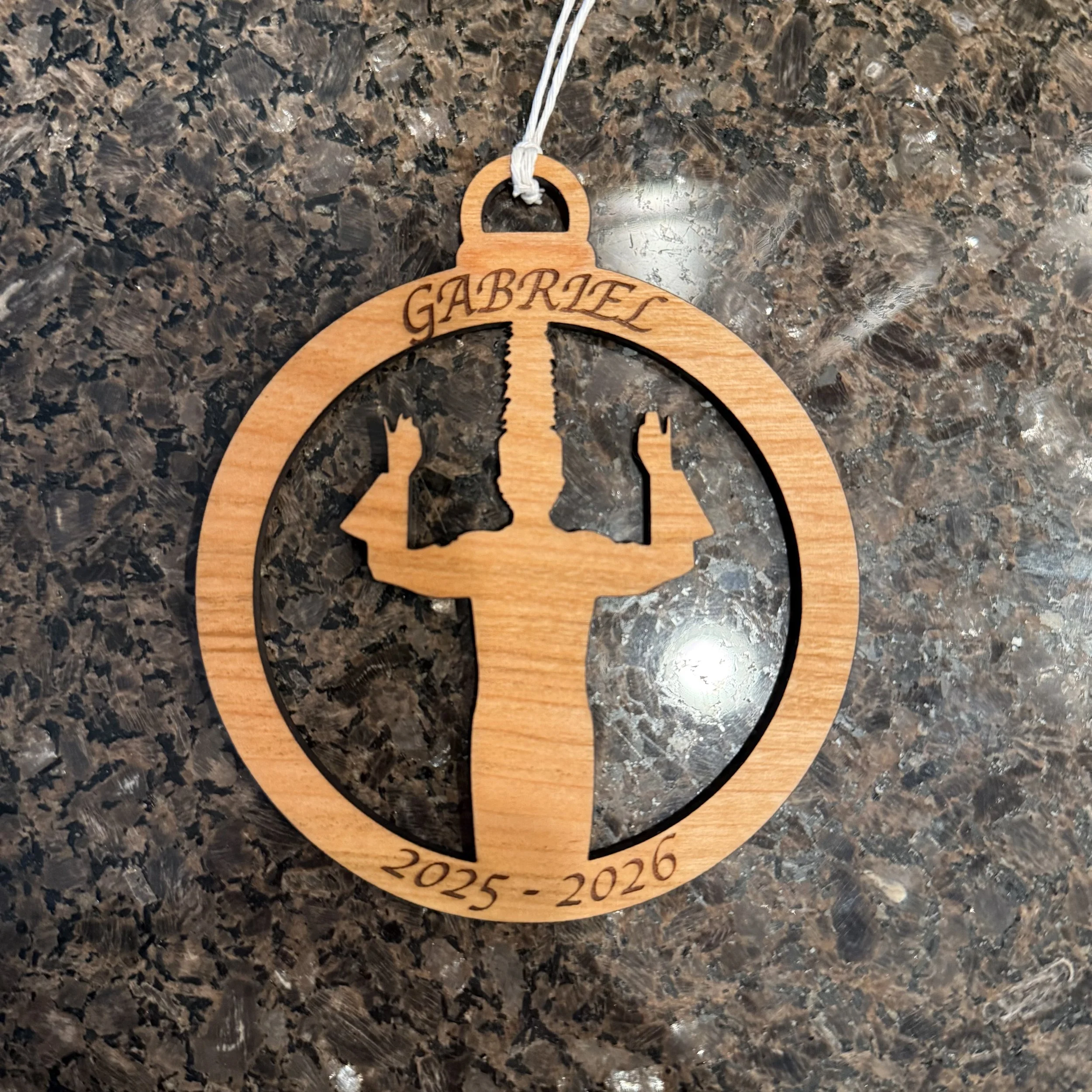 Custom Designed Ornament for Drum Major