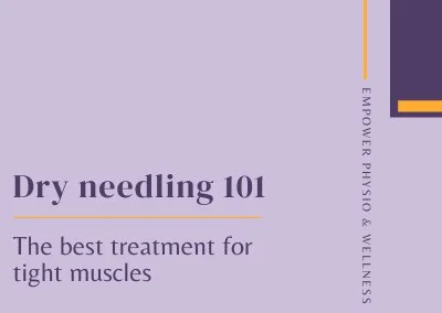 This blog explains how dry needling works and how it can help you feel your best.