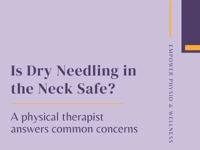 Is dry needling in the neck safe? A physical therapist answers common questions and explains how dry needling could help you.