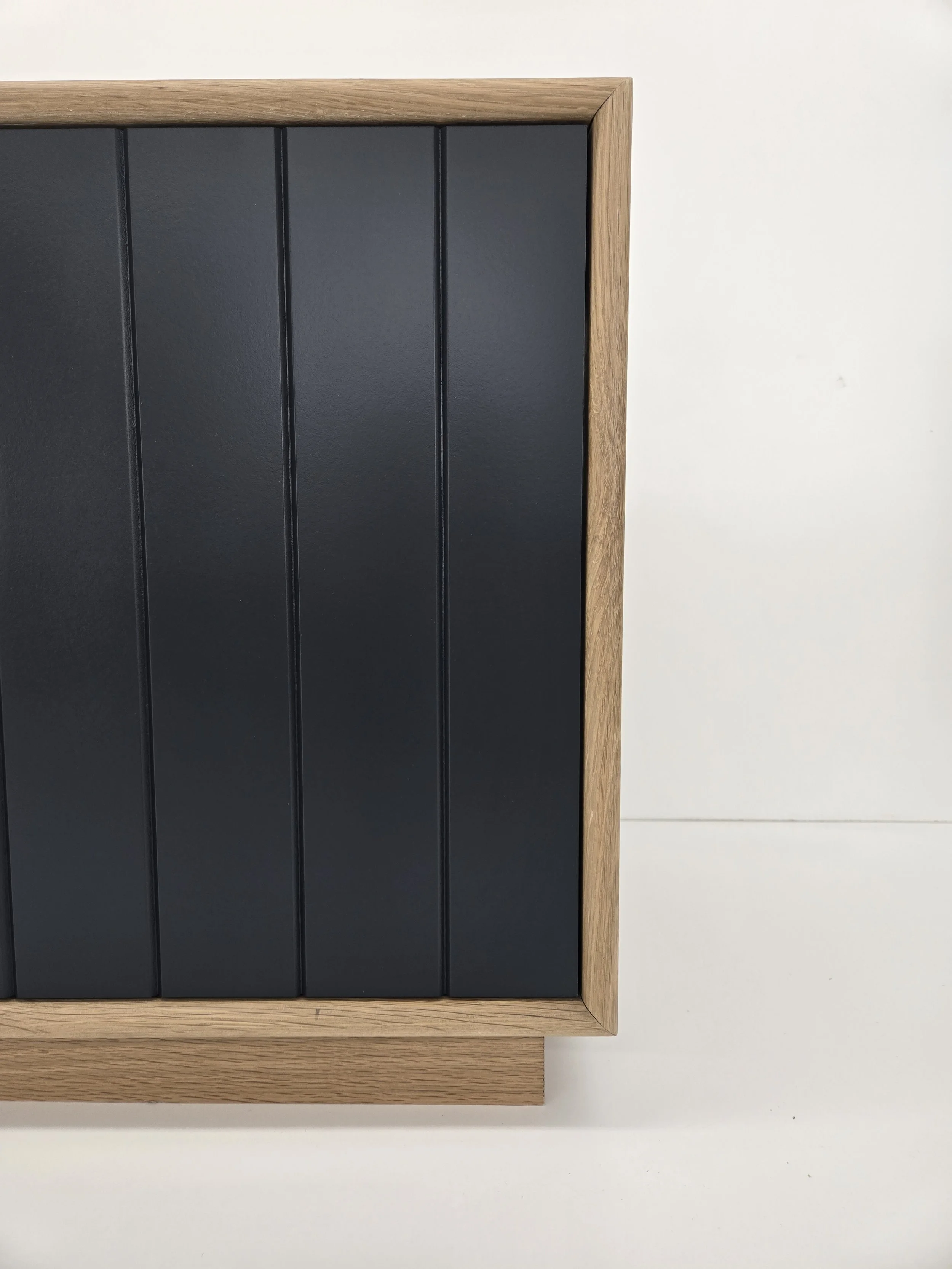 V Groove - Polyuréthane Noir