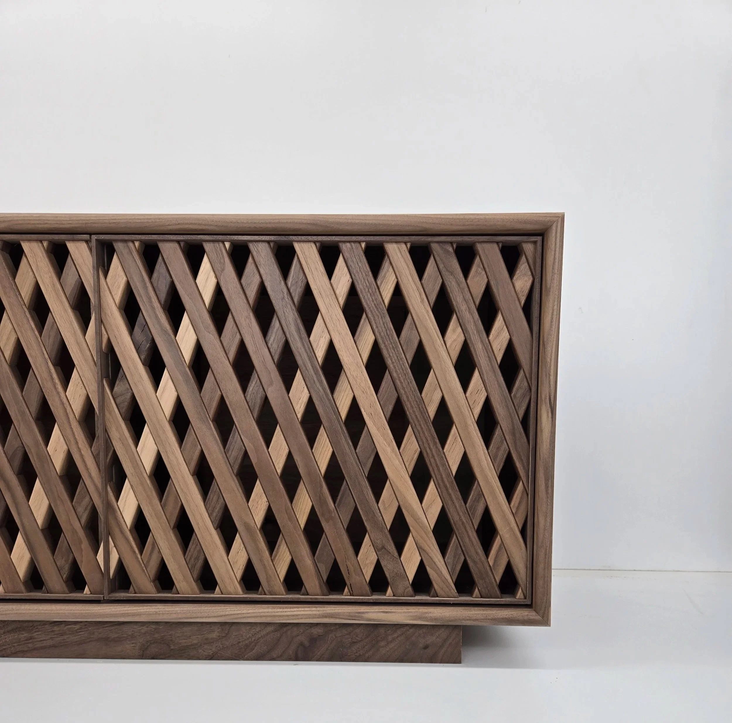 Trellis 60° (Moyen) - Noyer Noir