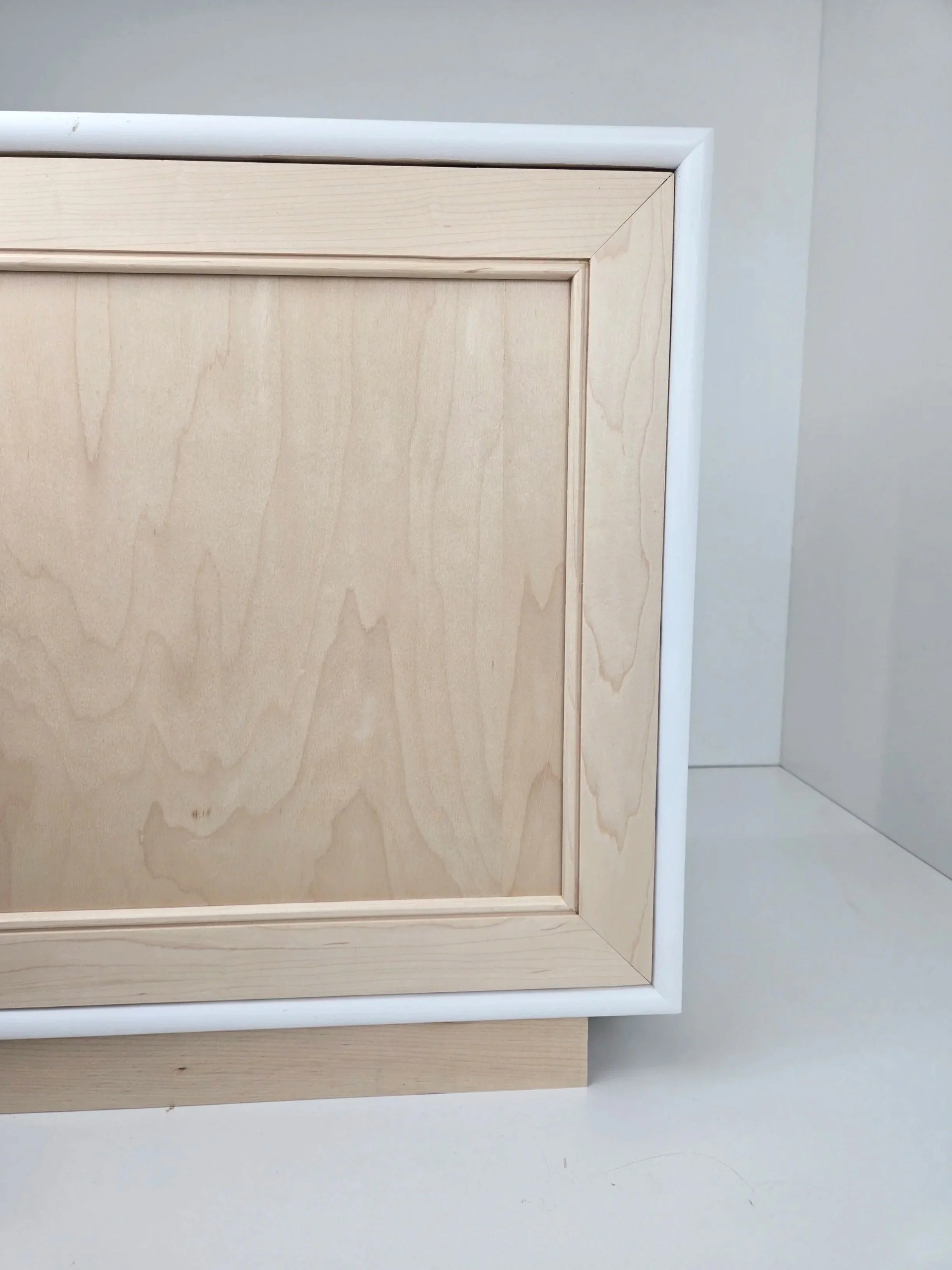 Shaker à profil perlé (Intérieur) & Panneau en Massif - Érable