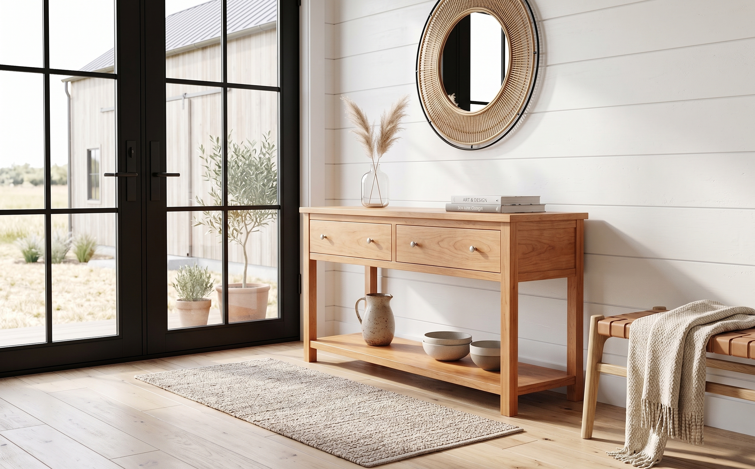 Senneville console with 2 drawers.png