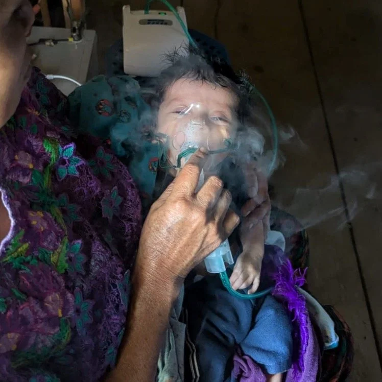 From January to July this year, we treated 284 children and adults with respiratory infections at our clinics. 

The nursing team - equipped to nebulise patients with acute respiratory infections &mdash; treated everything from common colds and bronc