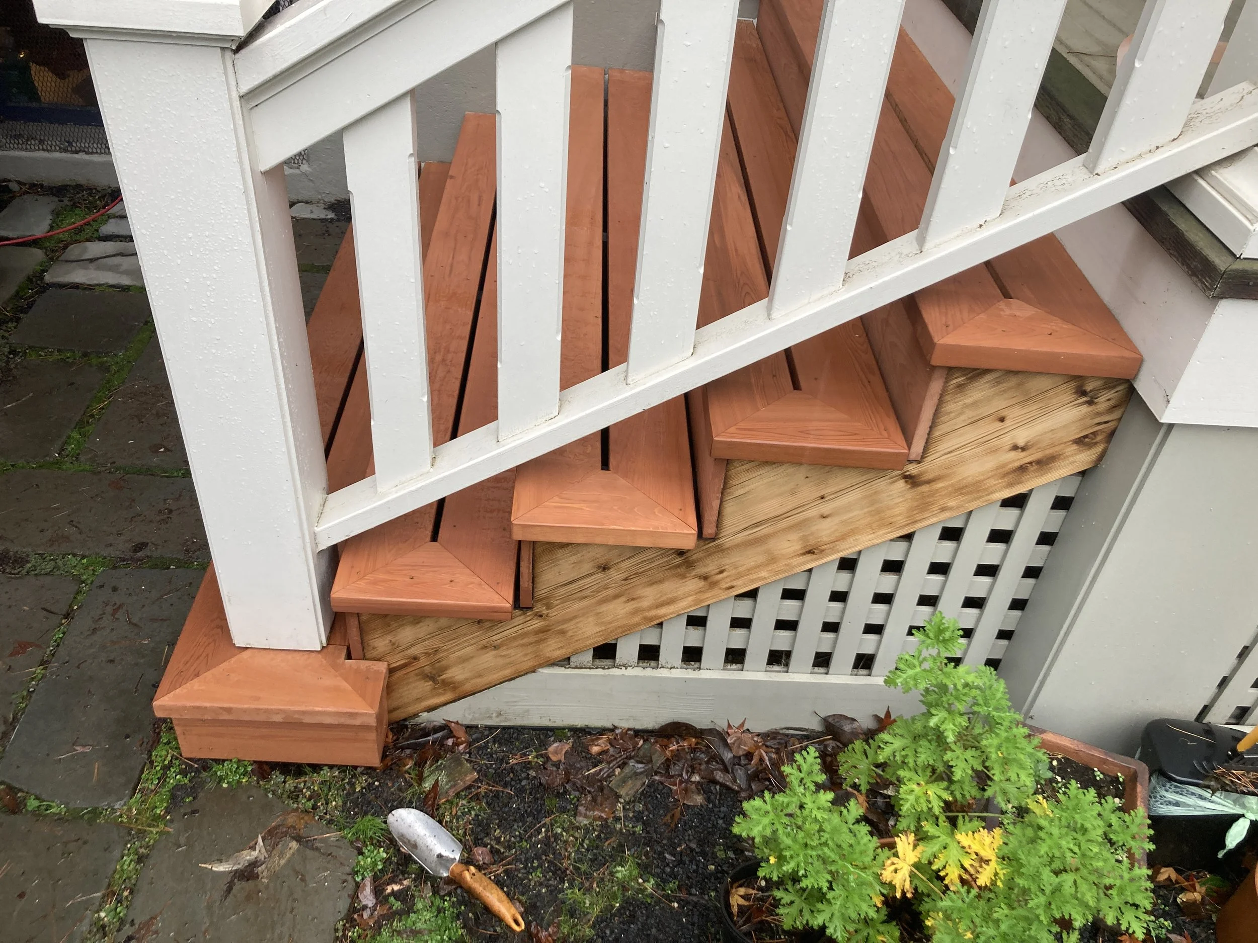 Exterior stairs refresh