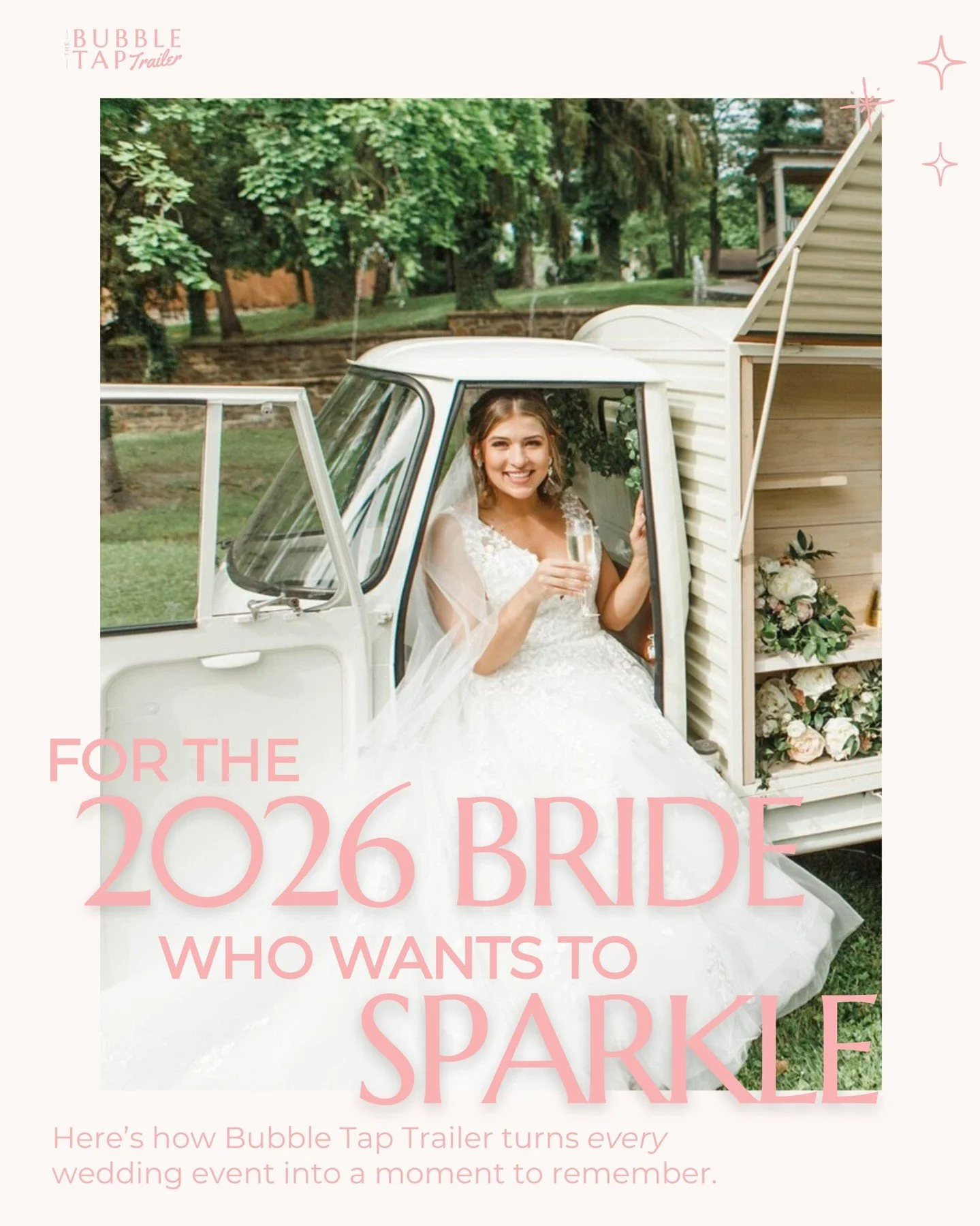 January is when 2026 weddings really start coming to life! 💍✨

Venues are being booked, Pinterest boards are filling up, and the best vendors are locking in their calendars. If a mobile bar is part of your wedding vision, now is the time to check it