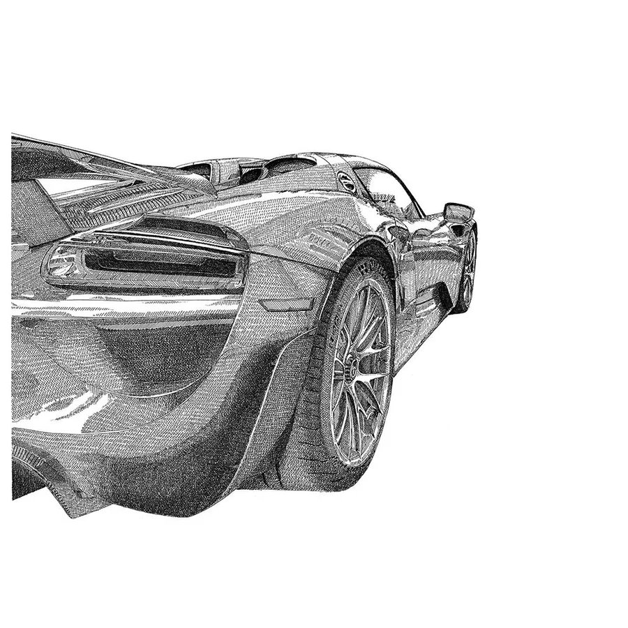 Porsche 918 Wheel