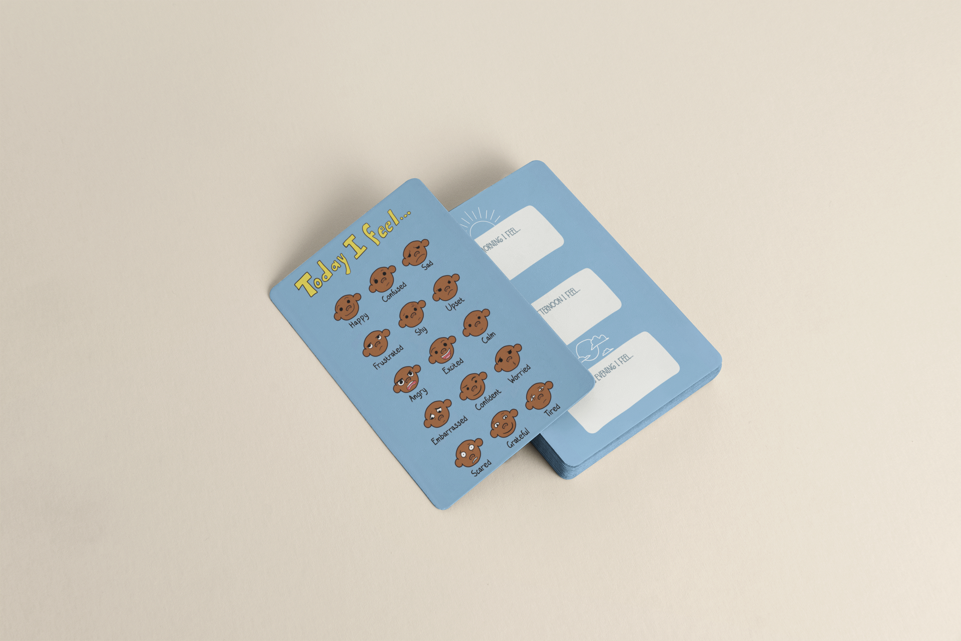 Today I Feel..: Check In Cards