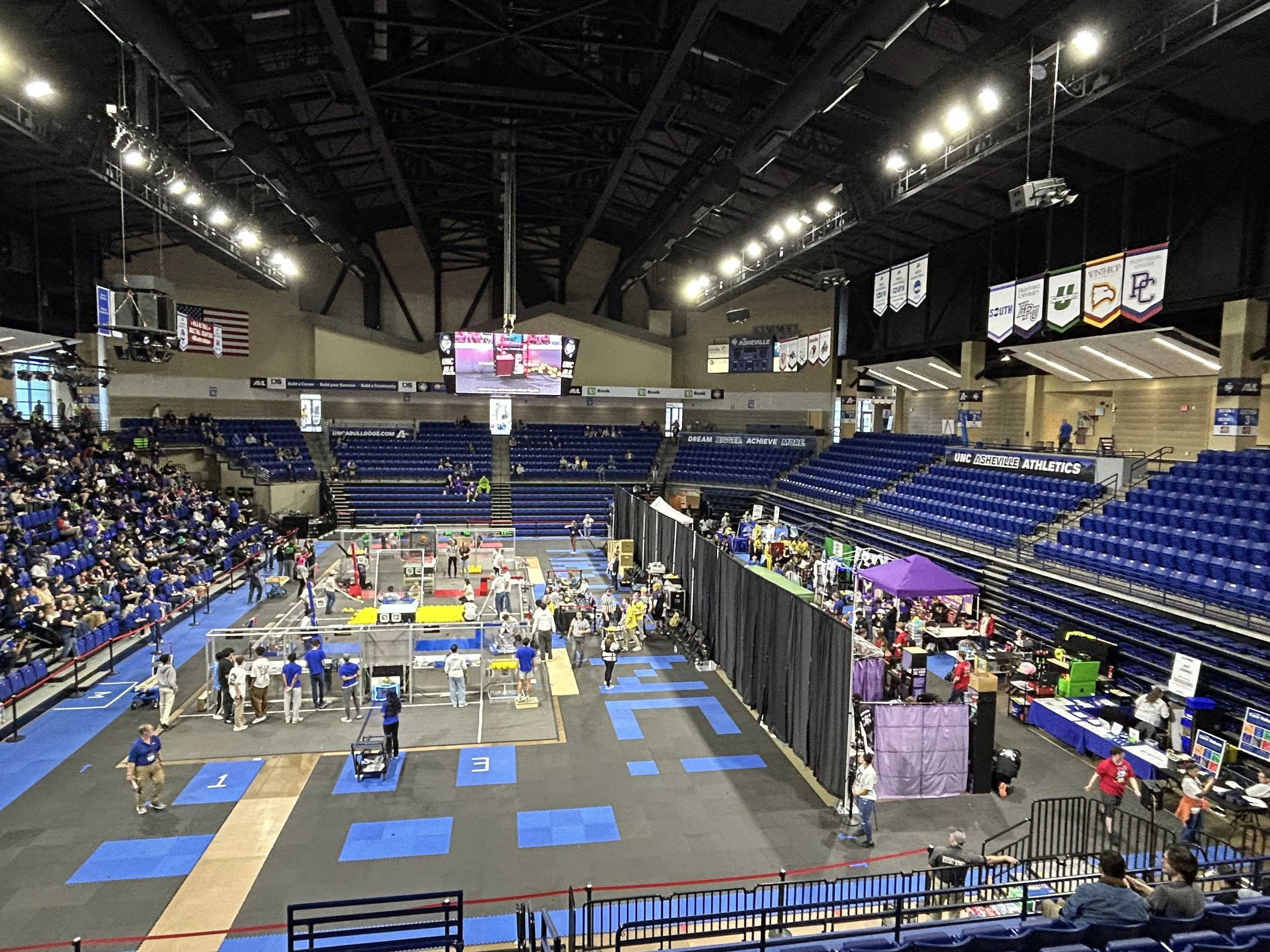 UNC Asheville Hosts NC First Robotics Competition for High Schoolers&nbsp;