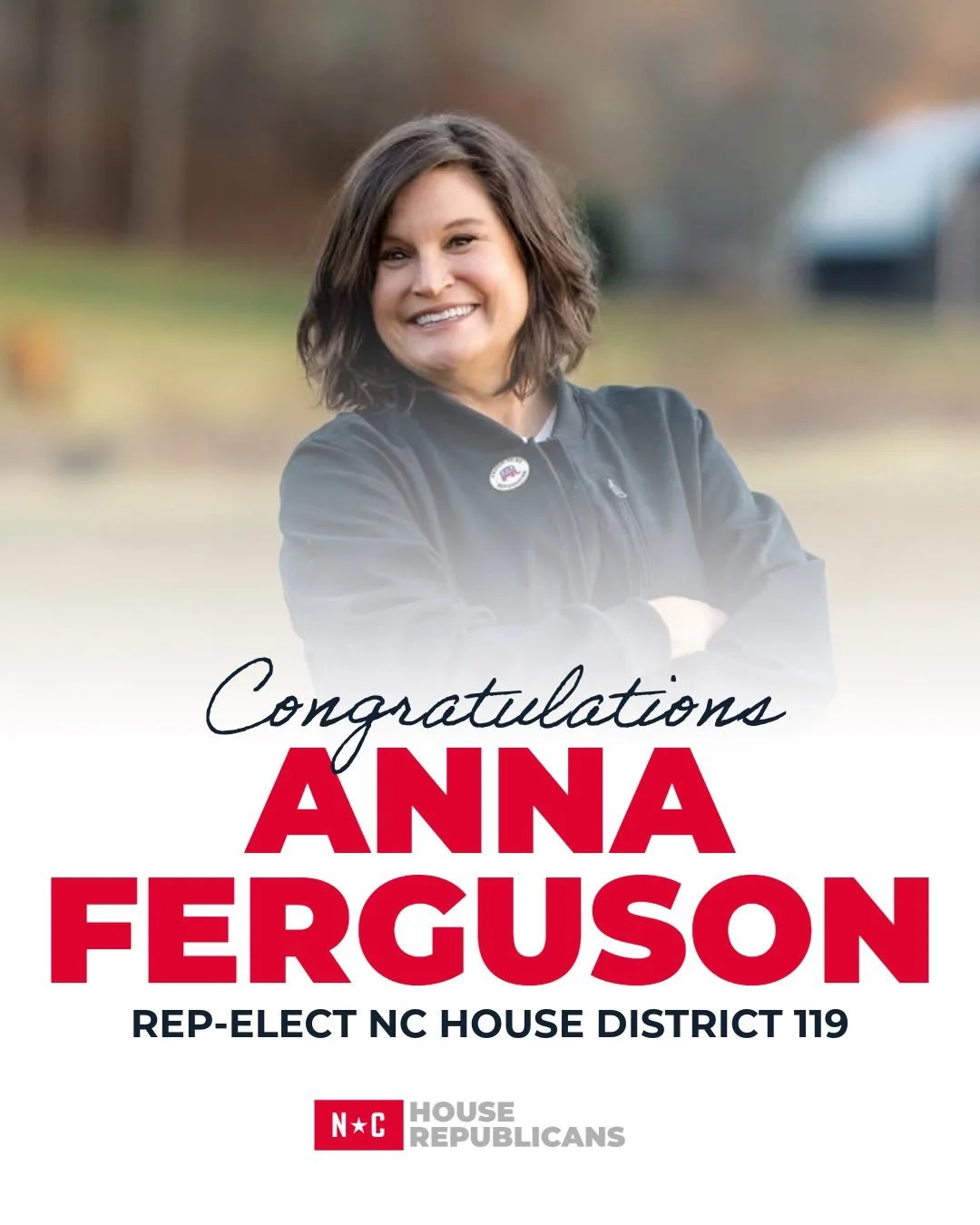 Anna Ferguson Selected to Replace Rep. Mike Clampitt In North Carolina House