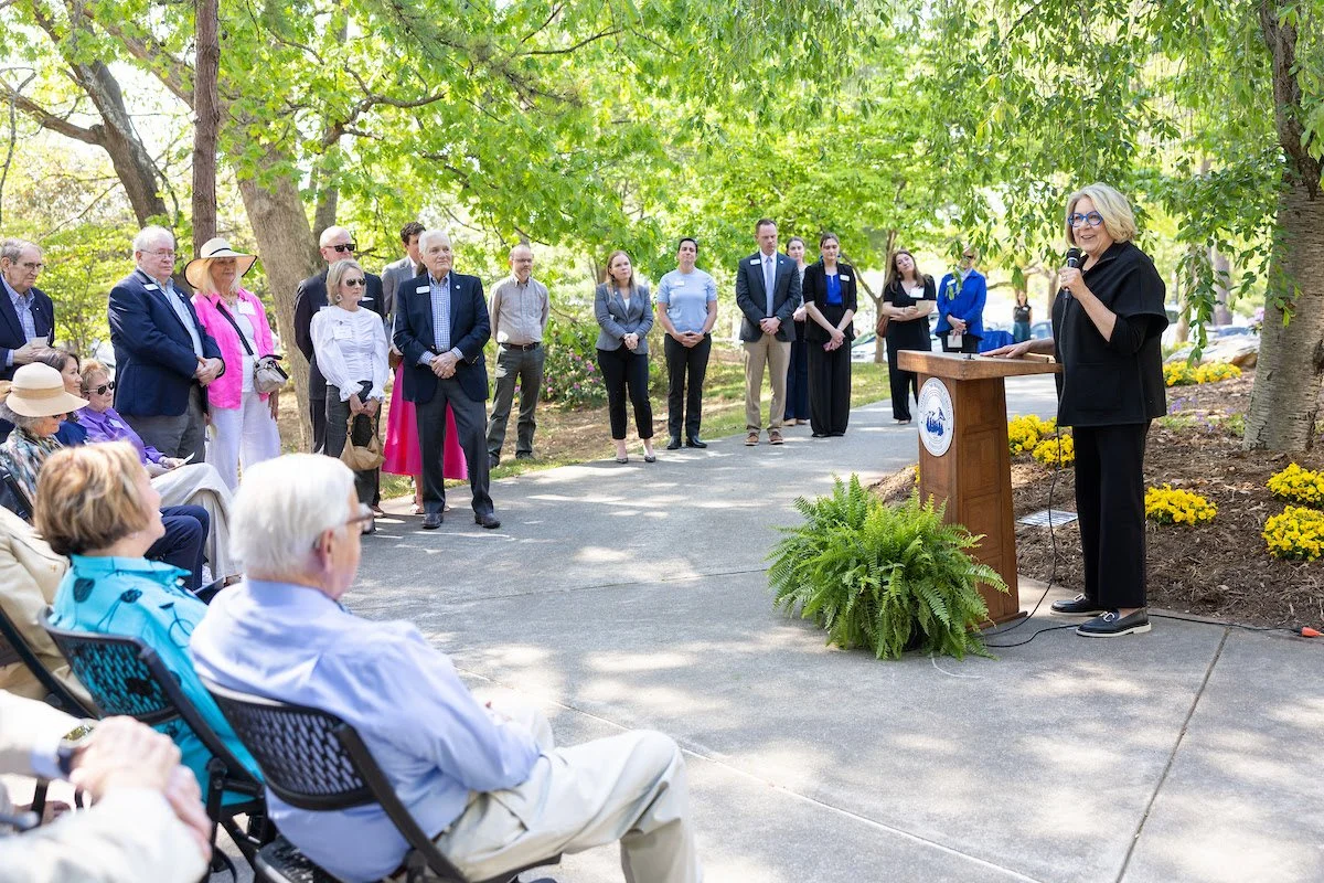 UNC Asheville Dedicates Oscar Wong Memorial Garden&nbsp;