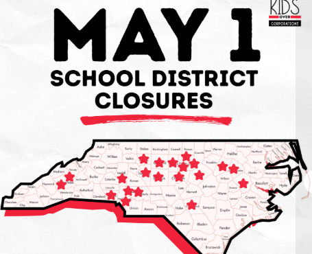 Annual May Day Protest Led By Group Affiliated With Teacher Unions, Forces School Closures Across North Carolina&nbsp;