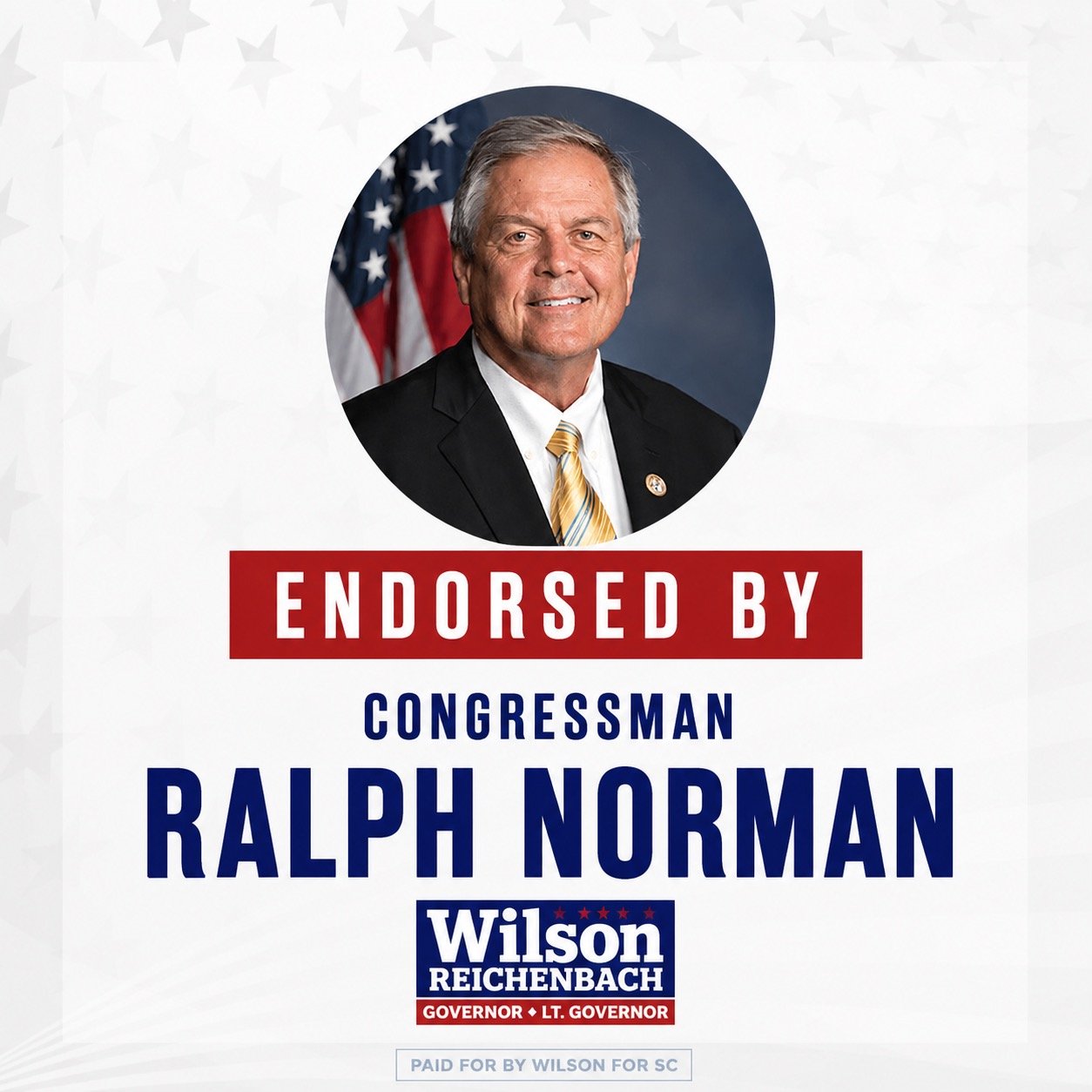 Ahead Of Republican Runoff, Congressman Ralph Norman Endorses Alan Wilson For Governor