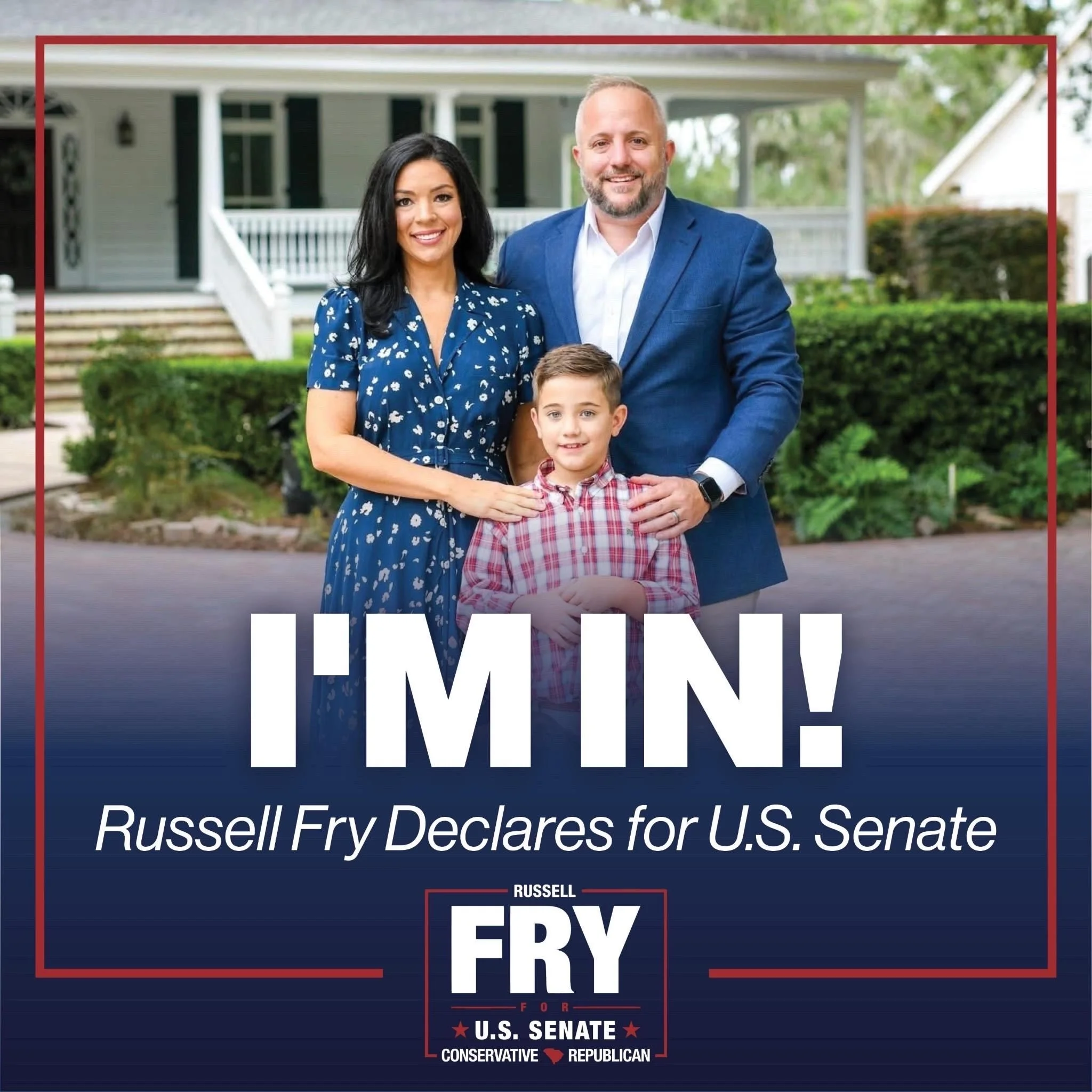 Congressman Russell Fry Announces Campaign For United States Senate