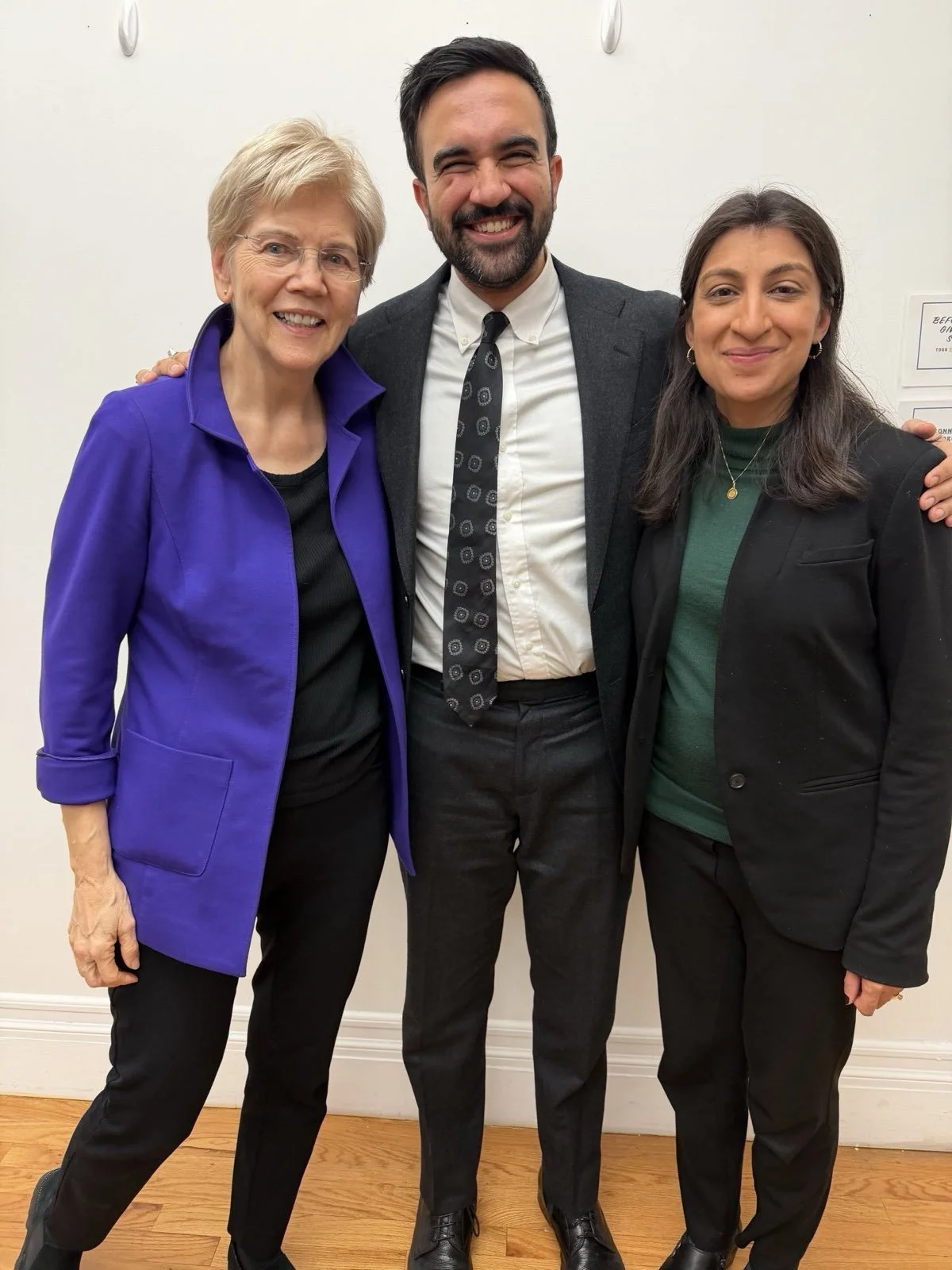 Leading Progressive Senator Elizabeth Warren Campaigns In North Carolina For Cooper, Davis and Ager
