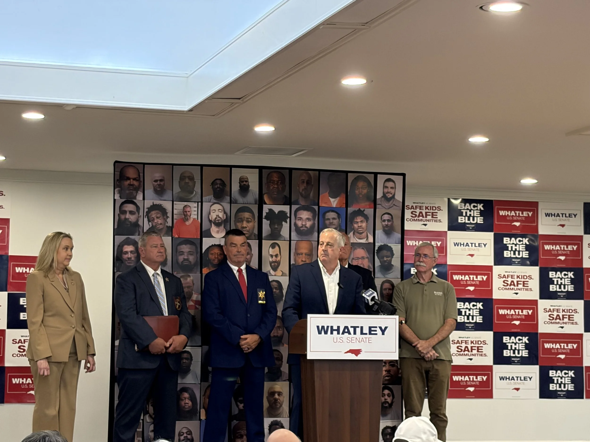 At Alamance County Campaign Stop With Law Enforcement Leaders, Whatley And State Senator Amy Galey Call Out Cooper Administration And Legacy Media Outlets For Prisoner Release Cover Up