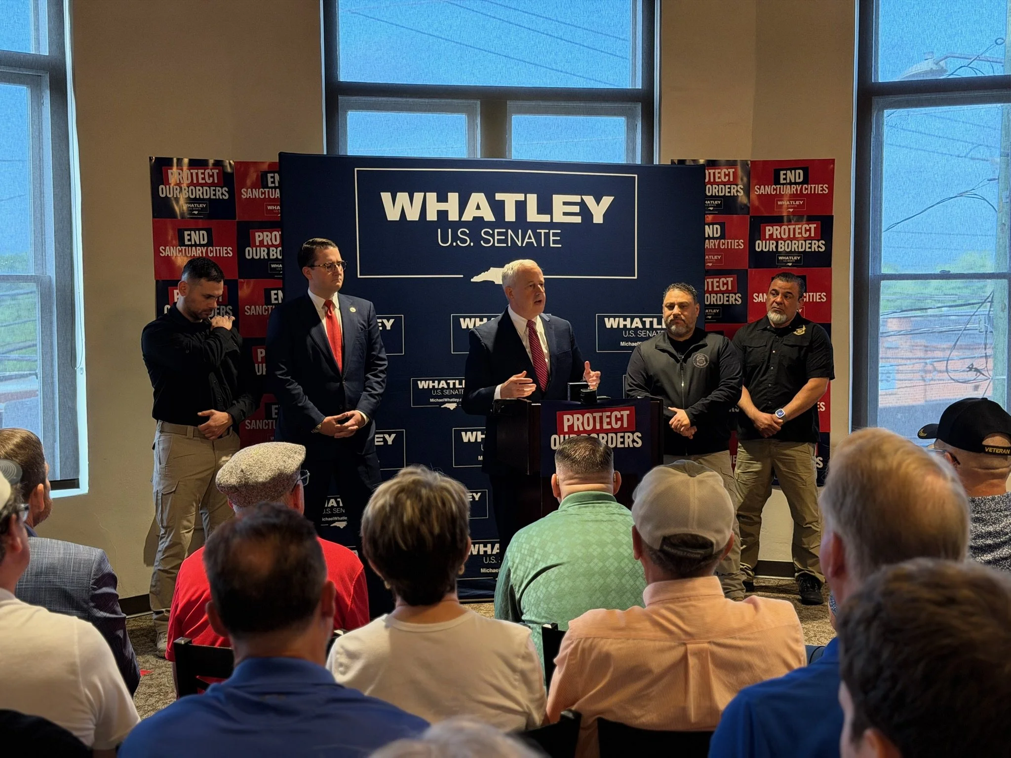 Nonpartisan National Border Patrol Council Endorses Michael Whatley For Senate And Tours North Carolina Warning Of Cooper’s Dangerous Border Agenda
