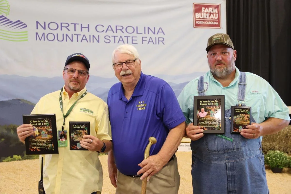 Two Inducted Into Livestock Hall Of Fame At North Carolina Mountain State Fair