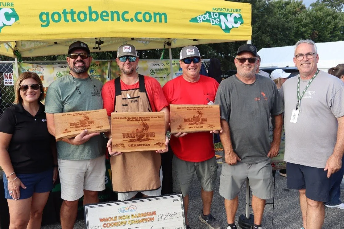 Showtime’s BBQ Takes Top Honors At 2026 Got To Be NC Whole Hog Cookoff AT North Carolina Mountain State Fair