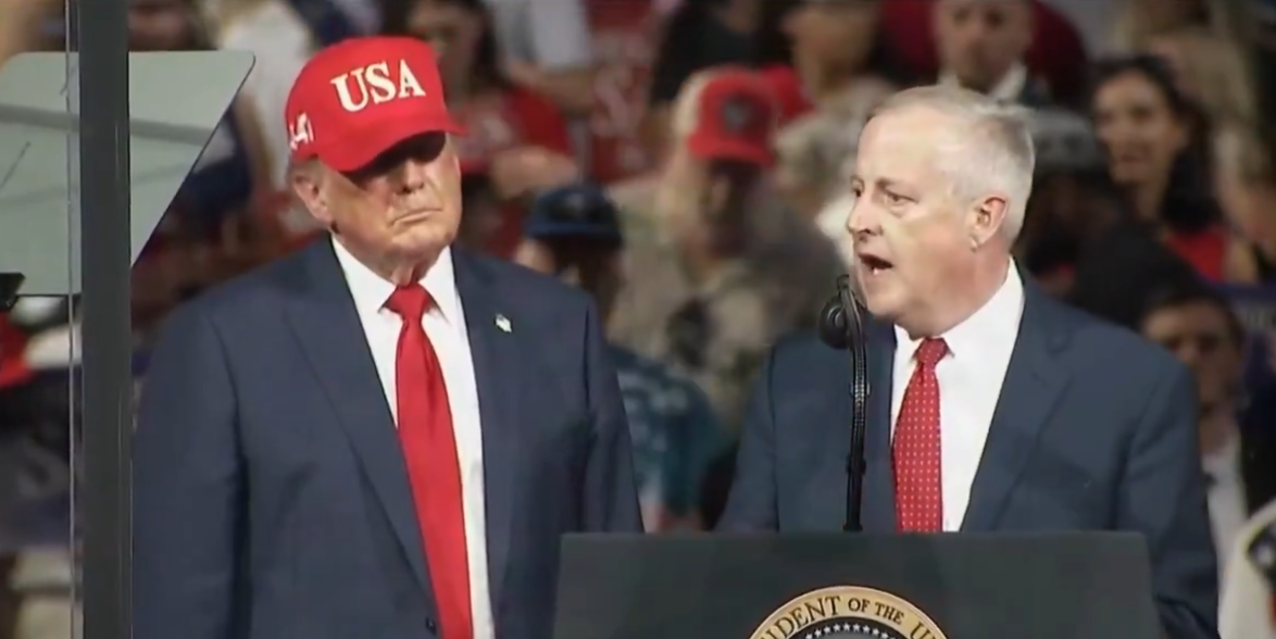 President Trump Visits North Carolina To Campaign For Republicans, Including Michael Whatley For Senate