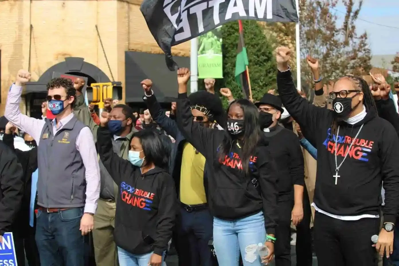 Images Emerge Of NC House Democrat At Violent Protest
