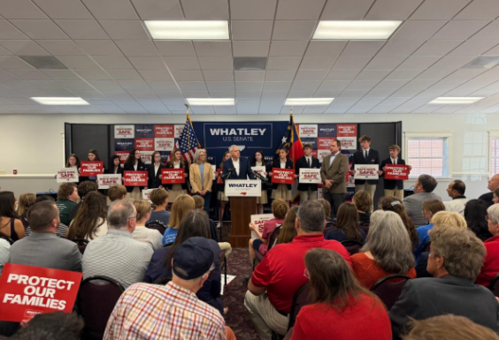 Michael Whatley Holds Protect Our Kids Press Conference In Chatham County