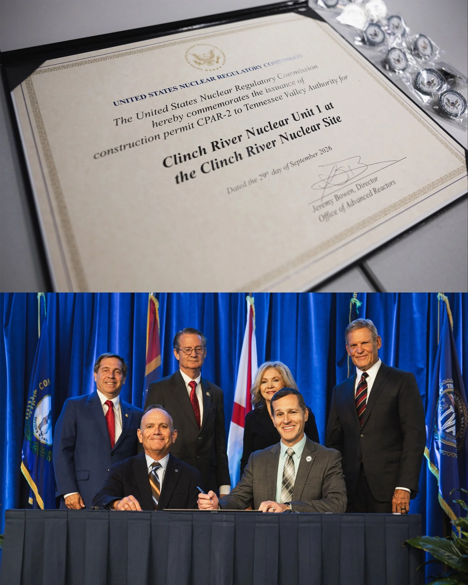 Tennessee Valley Authority Secures Permit For Nation’s First Small Modular Nuclear Reaction