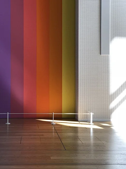 The Foundation Louis Vuitton by architect Frank Gehry in Paris, France.