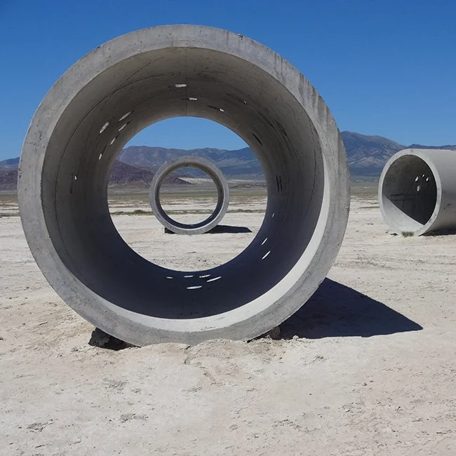Sun Tunnels by Nancy Holt in Utah (Image by Retis)
