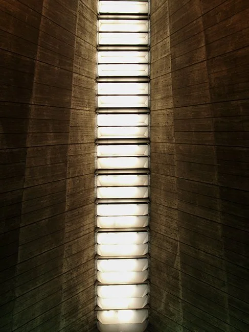 St Mary's Cathedral by Kenzo Tange in Tokyo, Japan.