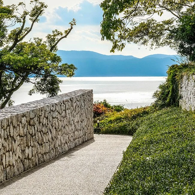 The Benesse House Museum by Tadao Ando in Naoshima, Japan. Photo by Serge