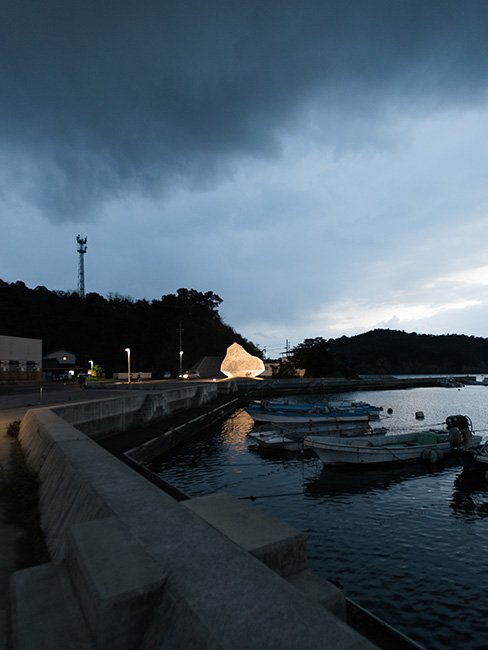 The Naoshima Pavilion by Sou Fujimoto on Naoshima Island, Japan. Image by Ben Cappellacci