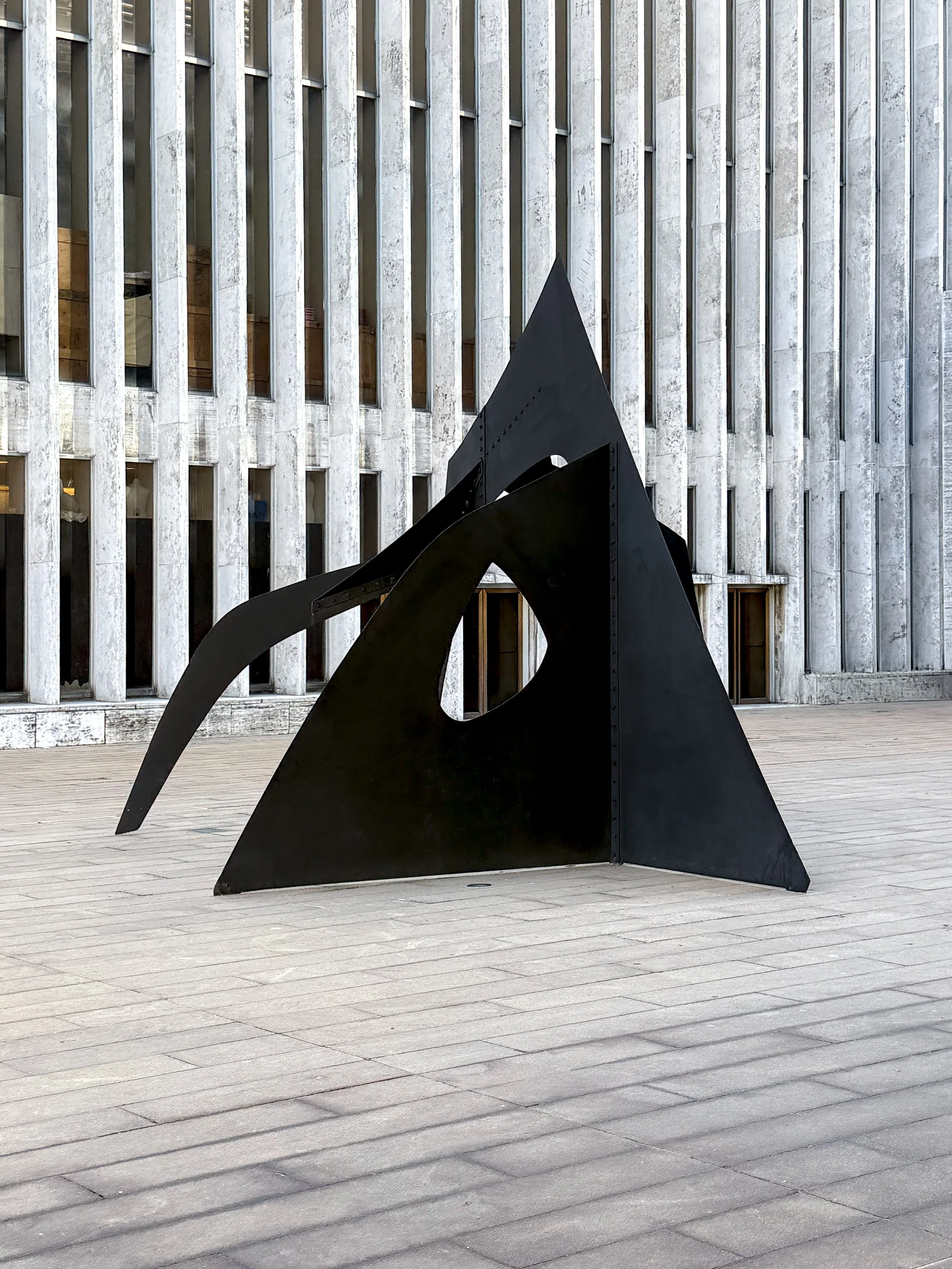 Le Guichet by artist Alexander Calder in New York City.