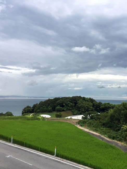 The Teshima Museum by Ryue Nishizawa (SANAA) and Rei Naito in Teshima, Japan.