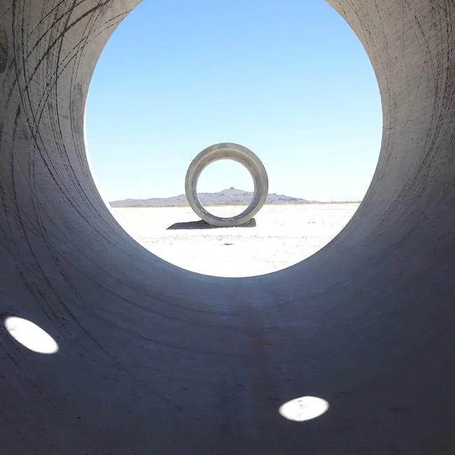 Sun Tunnels by Nancy Holt in Utah (Image by Retis)