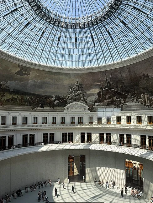 The Pinault Collection of contemporary art and architecture in Paris, France.
