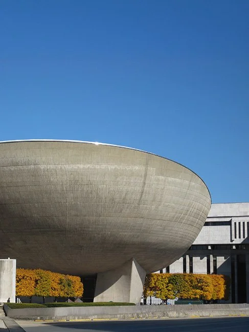 Empire State Plaza by Wallace Harrison in Albany., Photo by Kris Lucius