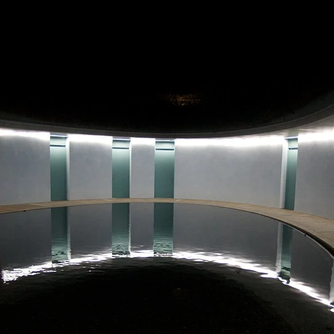 The Benesse House Museum by Tadao Ando in Naoshima, Japan. Photo by Jun Kaneko