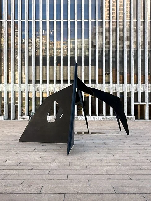 Le Guichet by artist Alexander Calder in New York City.