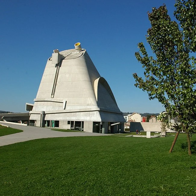 Saint-Pierre by Le Corbusier in Firminy, France. (Image by Richard Well)