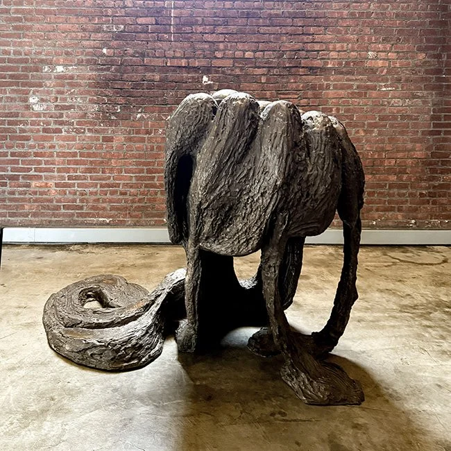 Louise Bourgeois sculpture at Dia Beacon.