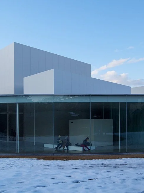 The 21st Century Museum of Contemporary Art Kanazawa by SANAA architects in Kanazawa, Japan.