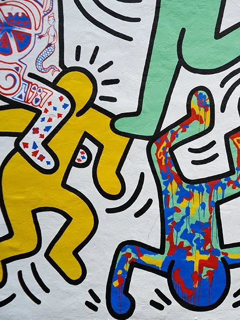 We the Youth by artist Keith Haring in Philadelphia (Image by Chris Hunkkeler)