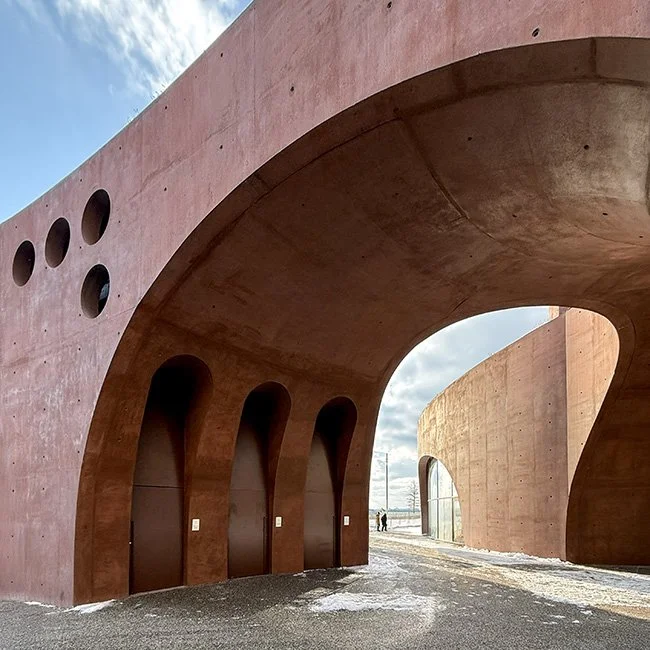 Robert F. Wagner Jr. Park Pavilion by architect Thomas Phifer & Partners in New York City.