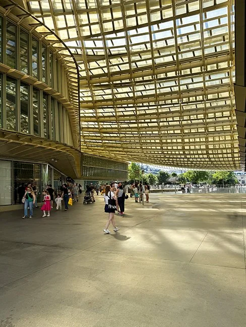 Châtelet–Les Halles, La Canopée des Halles in Paris France.