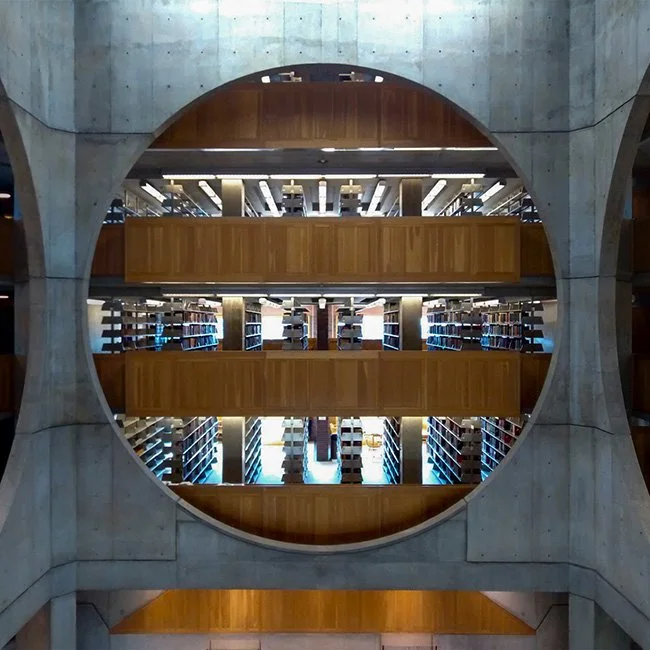 Philip Exeter Academy Library by Louis Kahn, image by Gunnar Klack