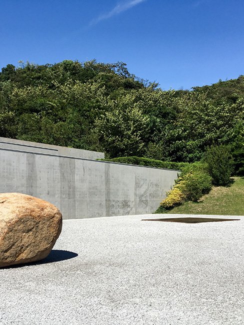 The Lee Ufan Museum in Naoshima, Japan.